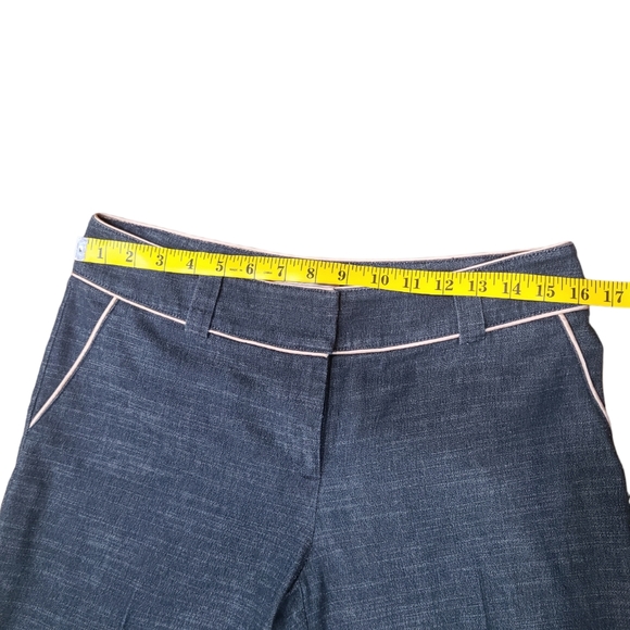 ✨️Cache Lux Wide Leg Dress Pants Gold Accents sz 8 - Picture 4 of 12